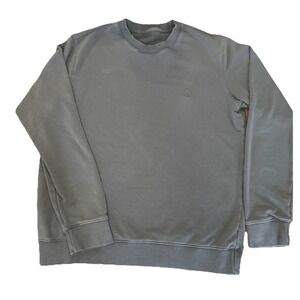 Vuori Cypress Crewneck Sweatshirt Men's X Large Gray Performance Logo V255.